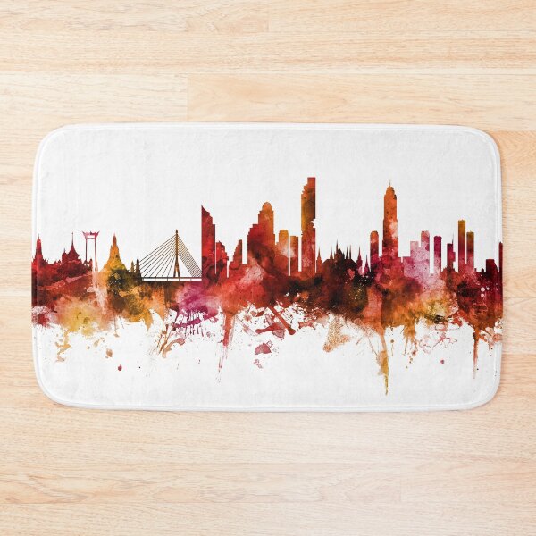 Item preview, Bangkok Thailand Skyline designed and sold by ArtPrints.