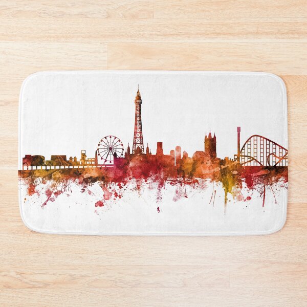 Item preview, Blackpool England Skyline designed and sold by ArtPrints.