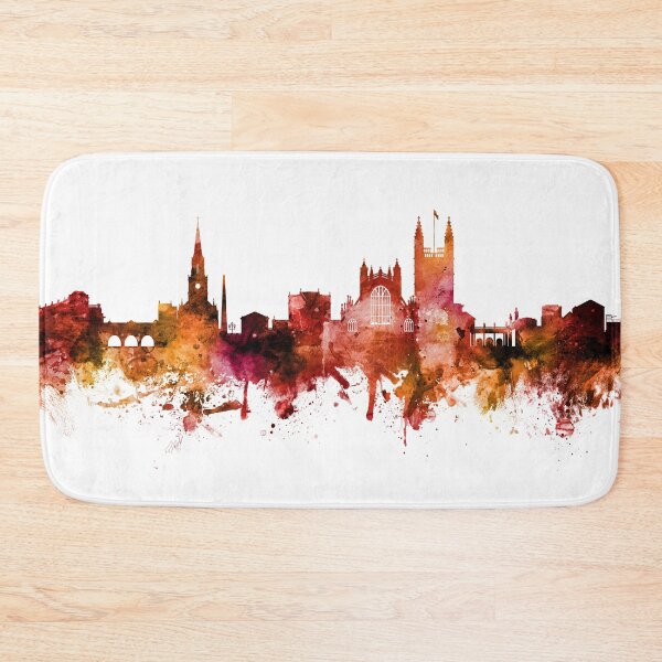 Artikelvorschau, Bath England Skyline Cityscape entworfen und verkauft von ArtPrints.
