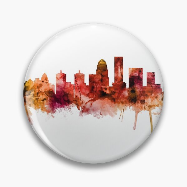 Item preview, Louisville Kentucky City Skyline designed and sold by ArtPrints.