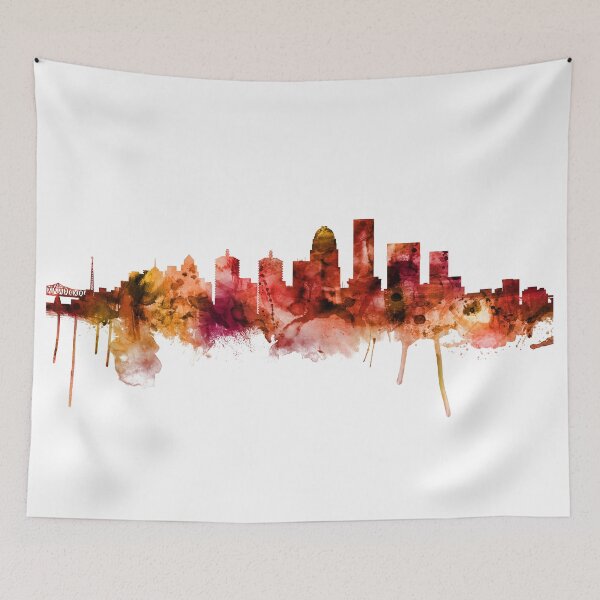 Item preview, Louisville Kentucky City Skyline designed and sold by ArtPrints.