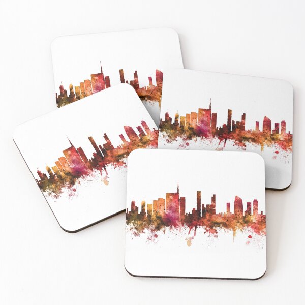 Item preview, Milan Italy Skyline designed and sold by ArtPrints.