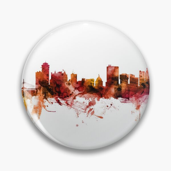 Item preview, Winnipeg Canada Skyline designed and sold by ArtPrints.