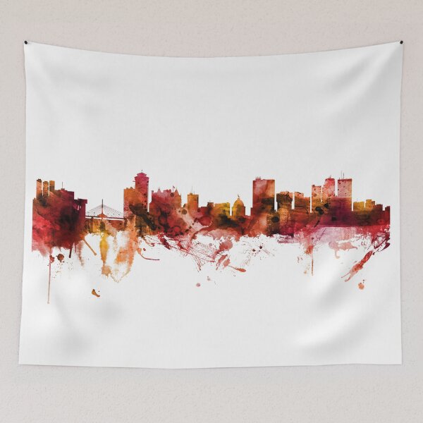 Item preview, Winnipeg Canada Skyline designed and sold by ArtPrints.