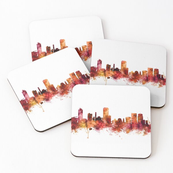 Item preview, Wellington New Zealand Skyline designed and sold by ArtPrints.