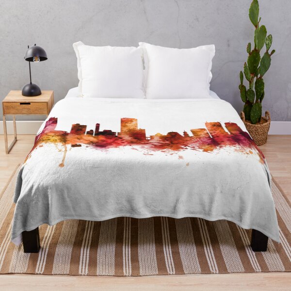 Item preview, Wellington New Zealand Skyline designed and sold by ArtPrints.