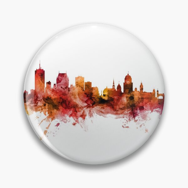 Item preview, Quebec Canada Skyline designed and sold by ArtPrints.