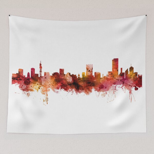 Item preview, Pretoria South Africa Skyline designed and sold by ArtPrints.