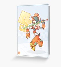 Vintage Zero Greeting Card