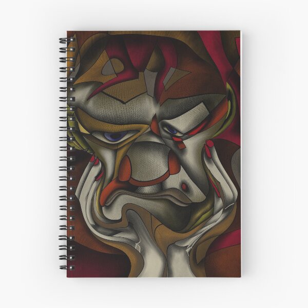 Item preview, Old curmudgeon with grimace cubism designed and sold by Patricia Piotrak.