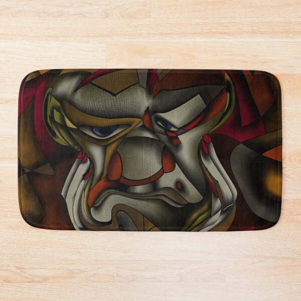 Item preview, Old curmudgeon with grimace cubism designed and sold by Patricia Piotrak.