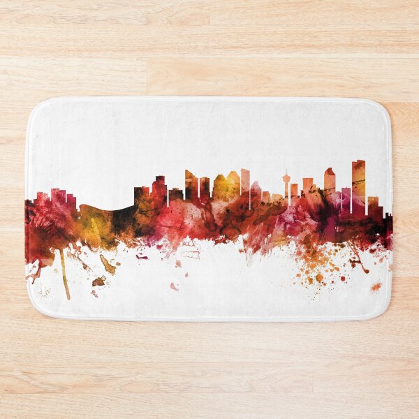 Item preview, Calgary Canada Skyline designed and sold by ArtPrints.