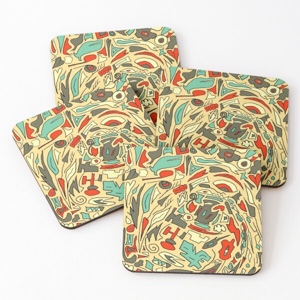 Item preview, Retro Palette Doodle 1 designed and sold by VazMasDesign.