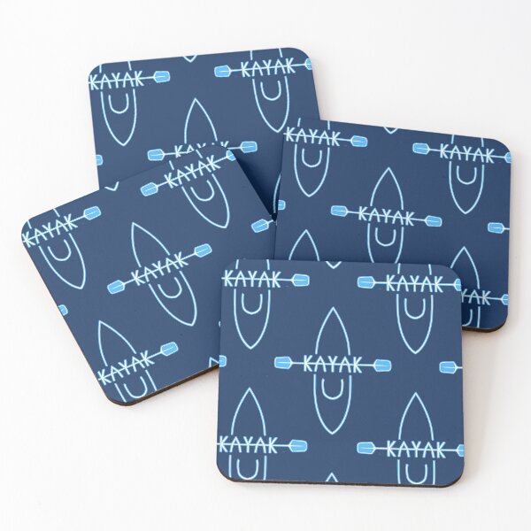 Item preview, Kayak azul profundo designed and sold by ShorelineSally.