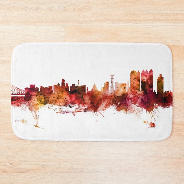 Item preview, Kolkata (Calcutta) India Skyline designed and sold by ArtPrints.