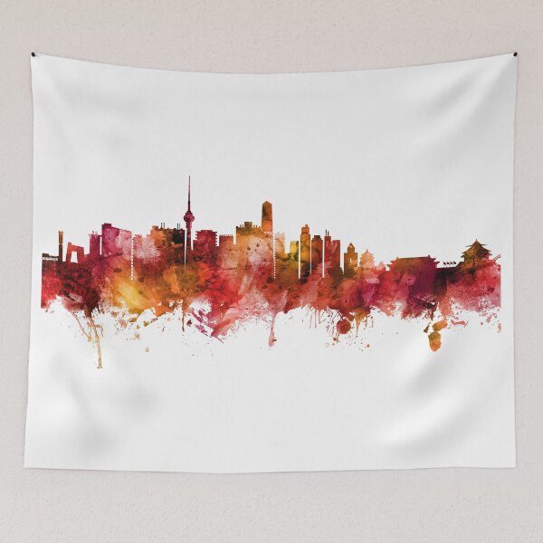 Item preview, Beijing China Skyline designed and sold by ArtPrints.