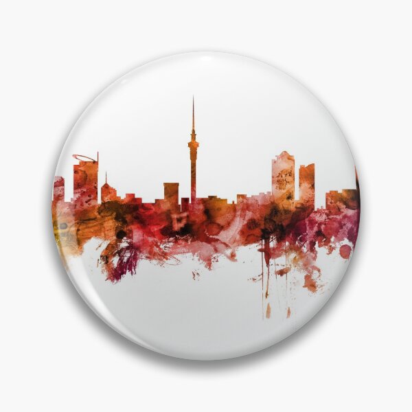 Item preview, Auckland New Zealand Skyline designed and sold by ArtPrints.