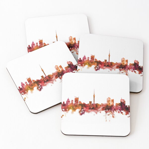 Item preview, Auckland New Zealand Skyline designed and sold by ArtPrints.