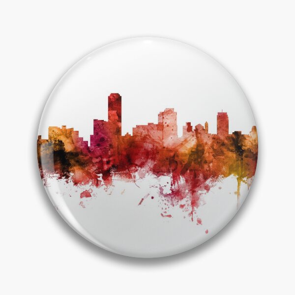 Item preview, Adelaide Australia Skyline designed and sold by ArtPrints.