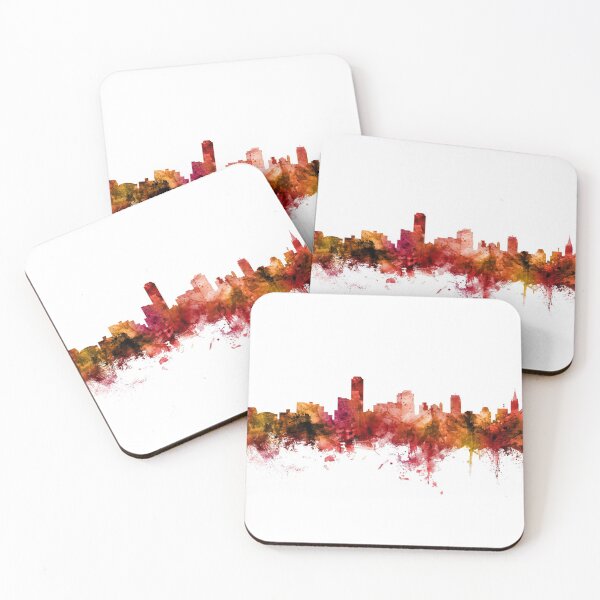 Item preview, Adelaide Australia Skyline designed and sold by ArtPrints.