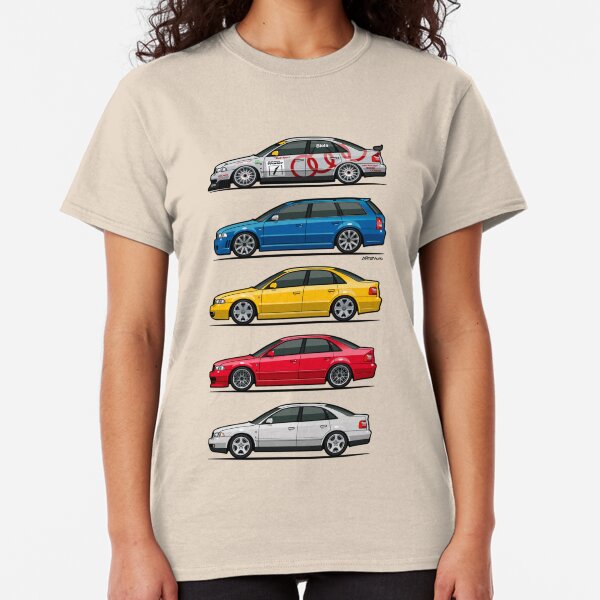 Stack of Audi A4 B5 Type 8d Classic T-Shirt