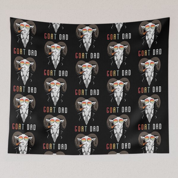 Item preview, Goat Dad Best Daddy Ever Father's Day Gift designed and sold by fatamyfan1.