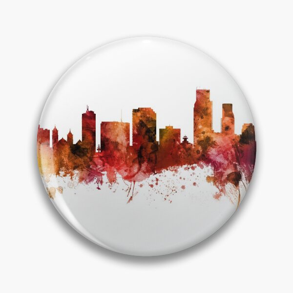 Item preview, Corpus Christi Texas Skyline designed and sold by ArtPrints.