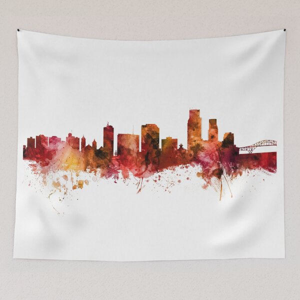Item preview, Corpus Christi Texas Skyline designed and sold by ArtPrints.