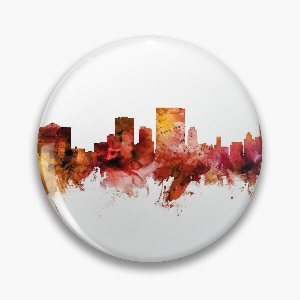 Item preview, El Paso Texas Skyline designed and sold by ArtPrints.