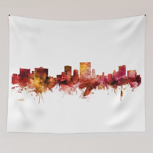 Item preview, El Paso Texas Skyline designed and sold by ArtPrints.