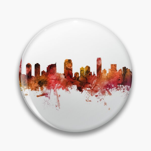 Item preview, Jersey City New Jersey Skyline designed and sold by ArtPrints.