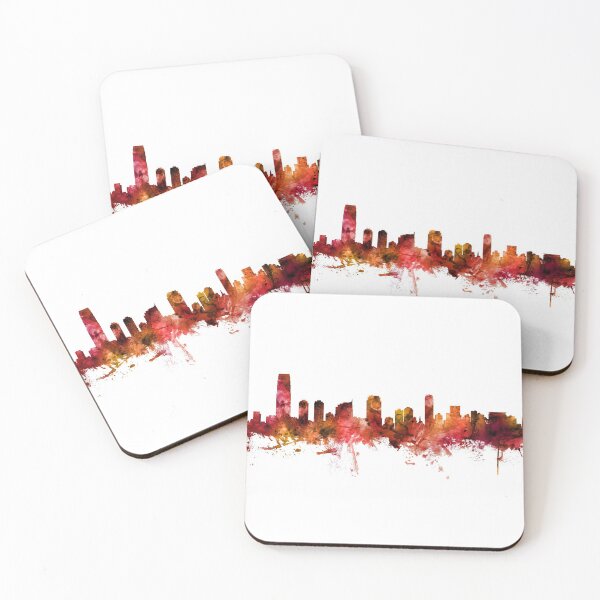 Artikelvorschau, Jersey City New Jersey Skyline entworfen und verkauft von ArtPrints.
