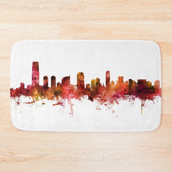 Artikelvorschau, Jersey City New Jersey Skyline entworfen und verkauft von ArtPrints.
