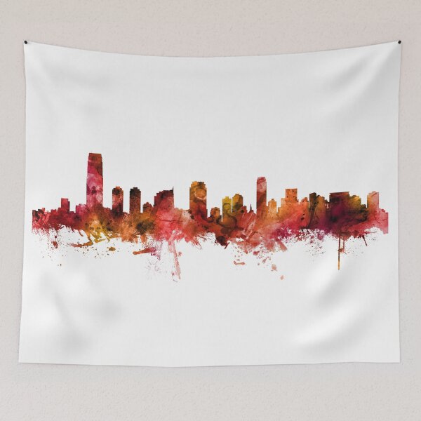 Item preview, Jersey City New Jersey Skyline designed and sold by ArtPrints.