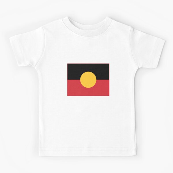 Aboriginal Flag #3 Kids T-Shirt