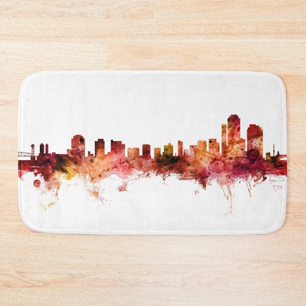 Item preview, Wilmington Delaware Skyline designed and sold by ArtPrints.