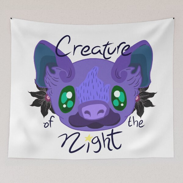 Item preview, Creature of the Night (Bat) designed and sold by daynamayday.