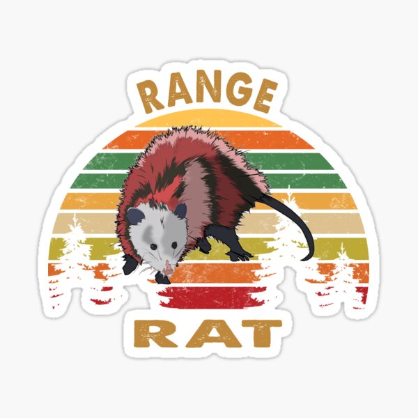 Ugly Rat Stickers Redbubble - roblox anthroman game