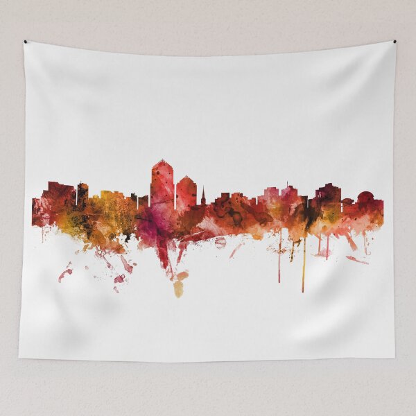 Item preview, Albuquerque New Mexico Skyline designed and sold by ArtPrints.
