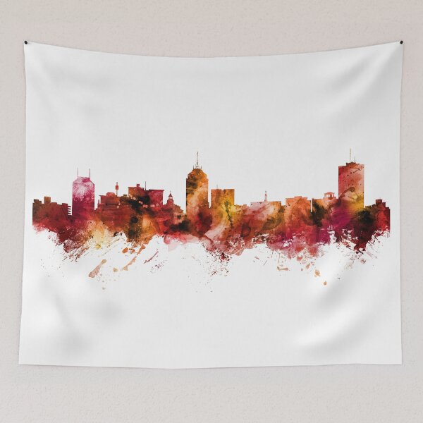 Item preview, Fresno California Skyline designed and sold by ArtPrints.