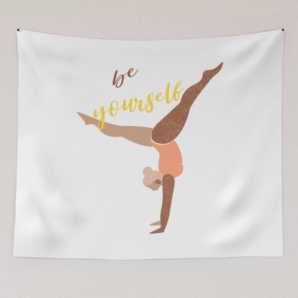 Item preview, Be Yourself - Yoga Yogi designed and sold by ItsNikkiArts.