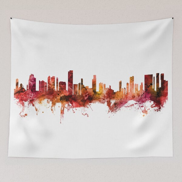 Item preview, Honolulu Hawaii Skyline designed and sold by ArtPrints.