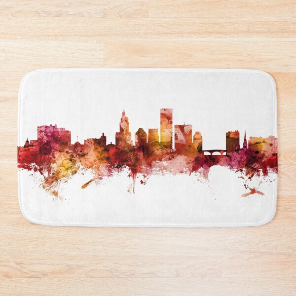 Item preview, Providence Rhode Island Skyline designed and sold by ArtPrints.