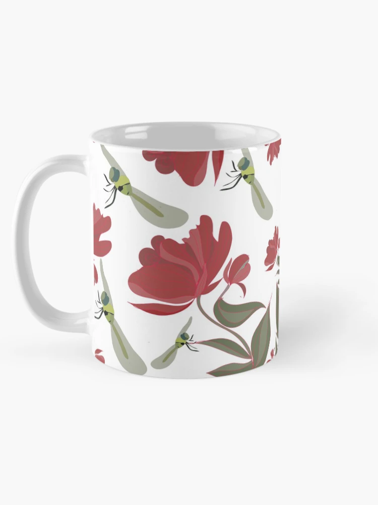 Thumbnail 5 of 6, Coffee Mug, Flower designed and sold by Rococodesigns.