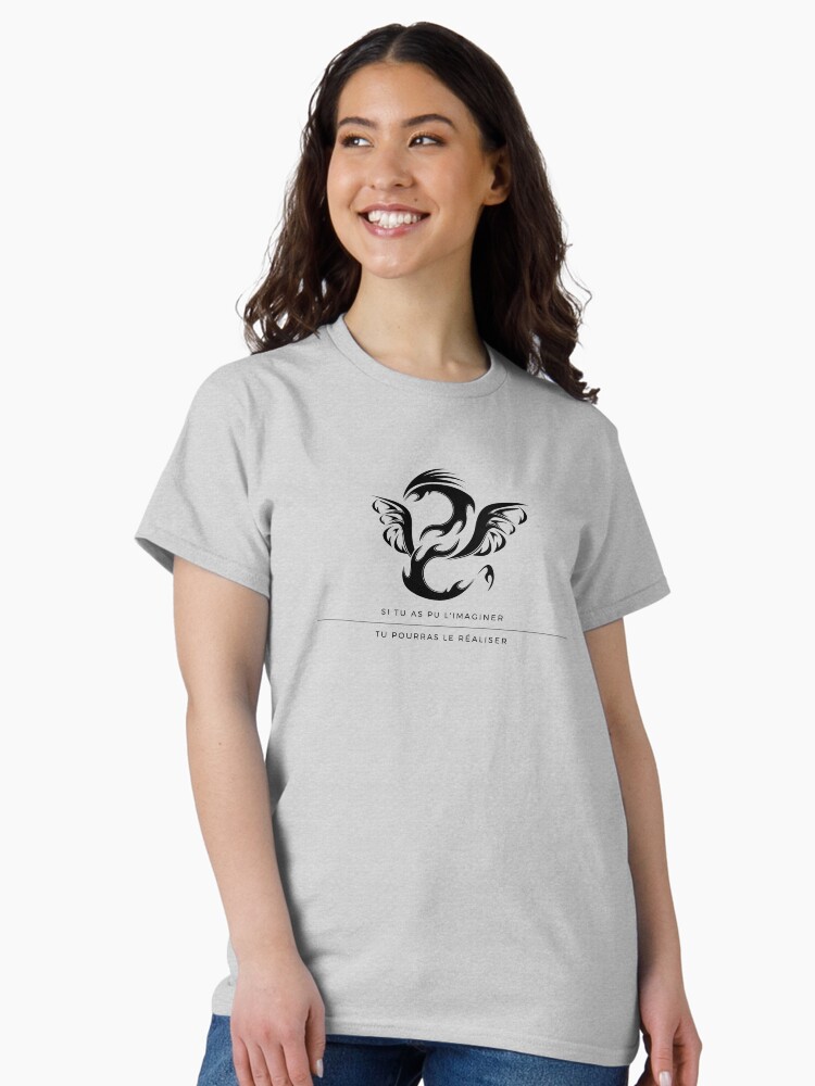 Thumbnail 1 of 7, Classic T-Shirt, the Firebird deploys its Force of Dreams and Magic! designed and sold by L-Chance.