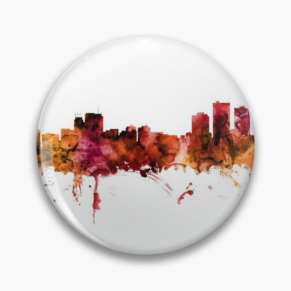 Item preview, Anchorage Alaska Skyline designed and sold by ArtPrints.