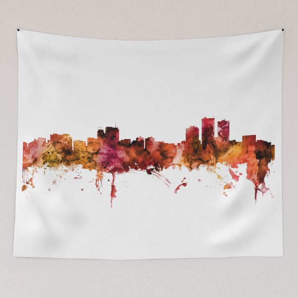 Item preview, Anchorage Alaska Skyline designed and sold by ArtPrints.