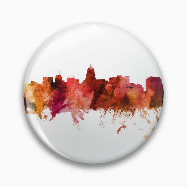 Item preview, Madison Wisconsin Skyline designed and sold by ArtPrints.