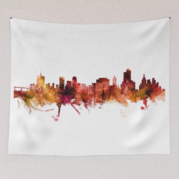 Item preview, Tulsa Oklahoma Skyline designed and sold by ArtPrints.
