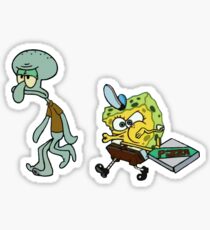 Krusty Krab Pizza Sticker